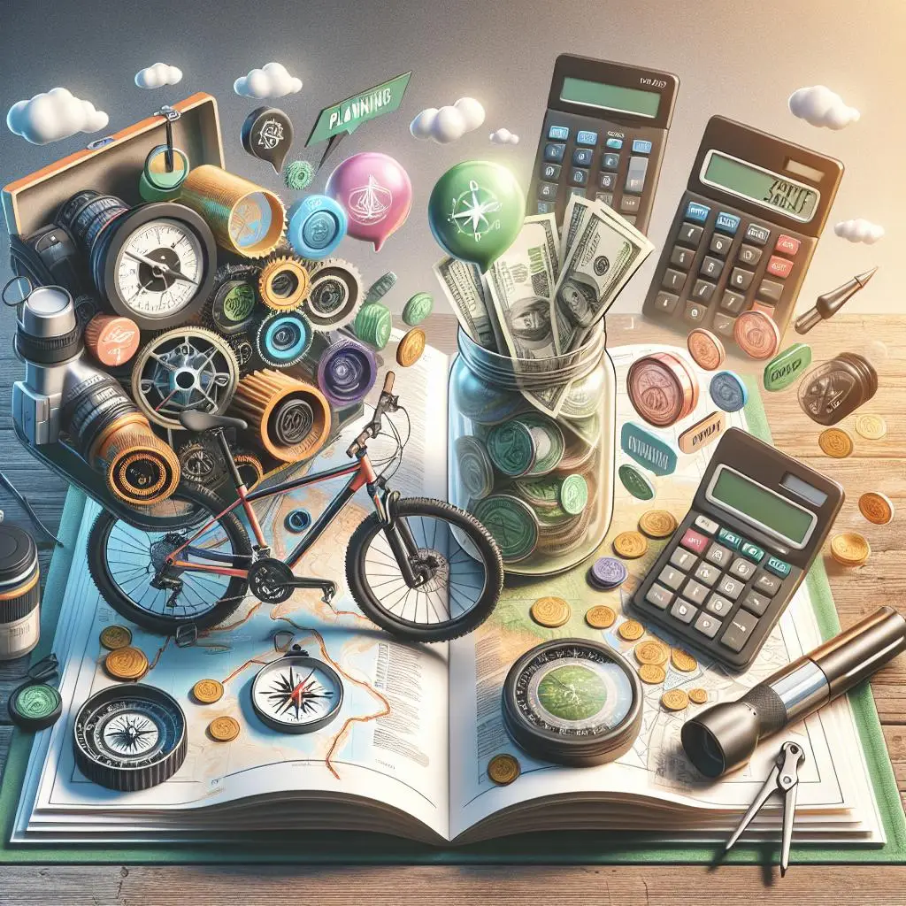 Bike travel tips. Planning and finance: Bike travel tips for real life