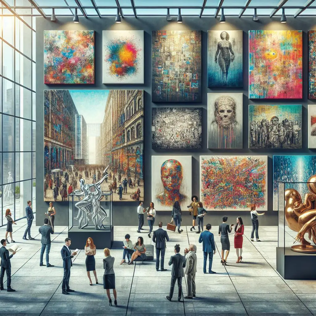 Modern art movements. Modern art movements and the business of culture
