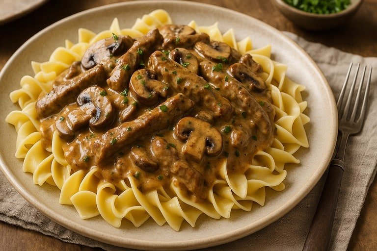 beef stroganoff recipe
