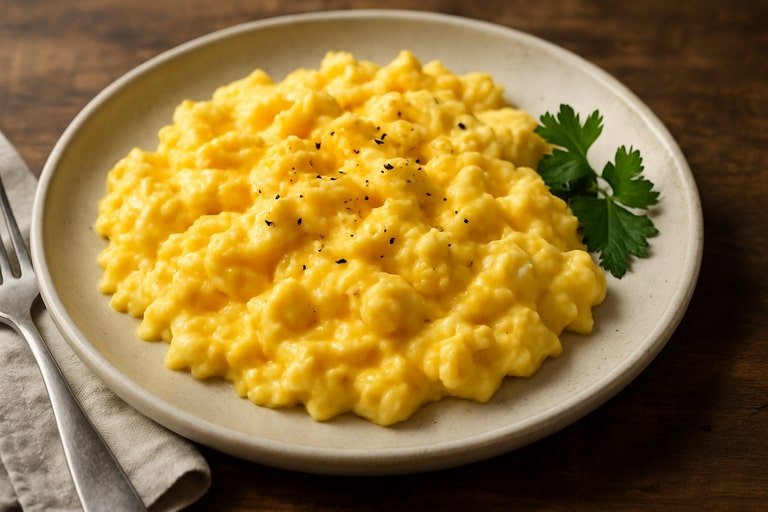 scrambled eggs